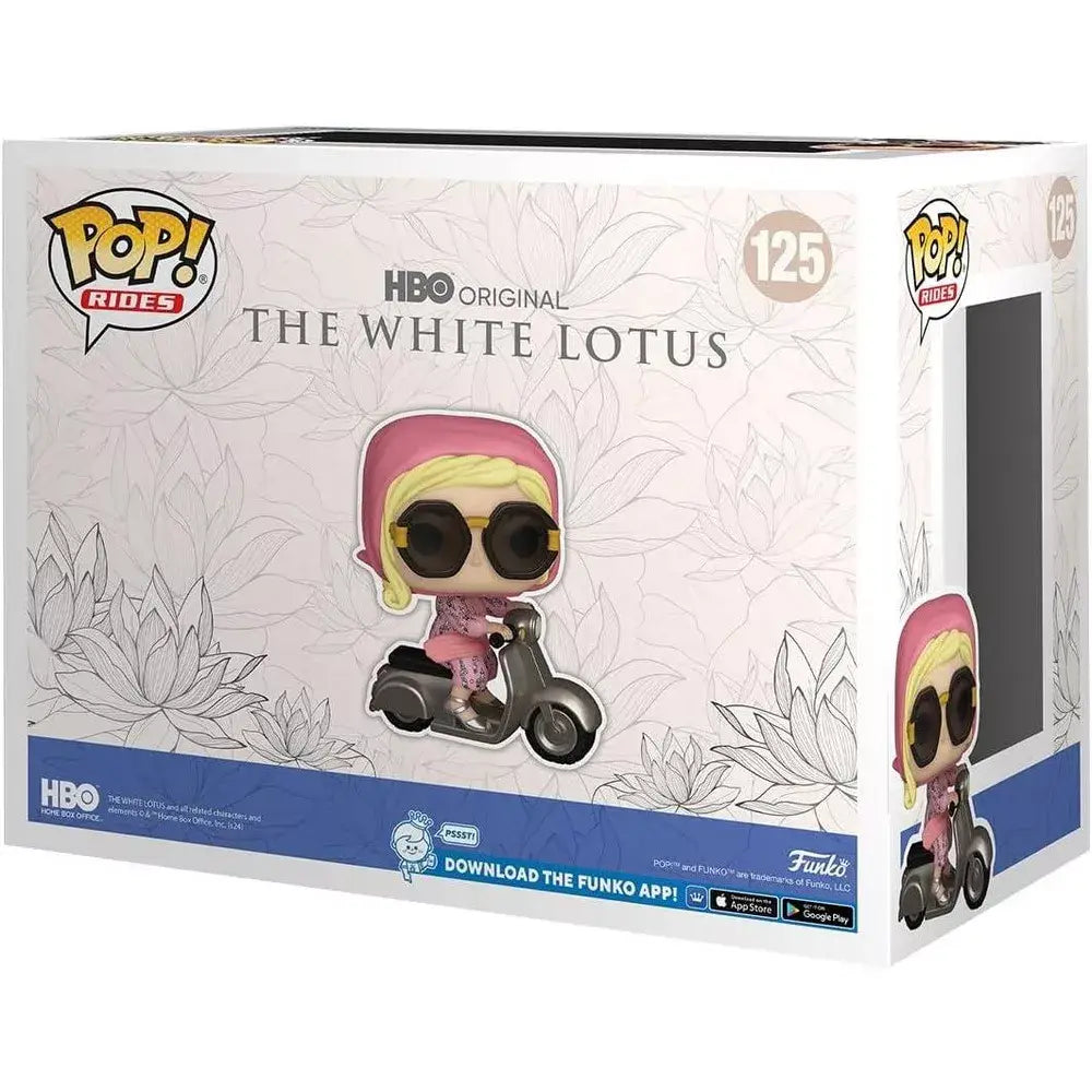 Funko POP Rides: White Lotus - Tanya McQuoid on Scooter F-81205 thumbnail