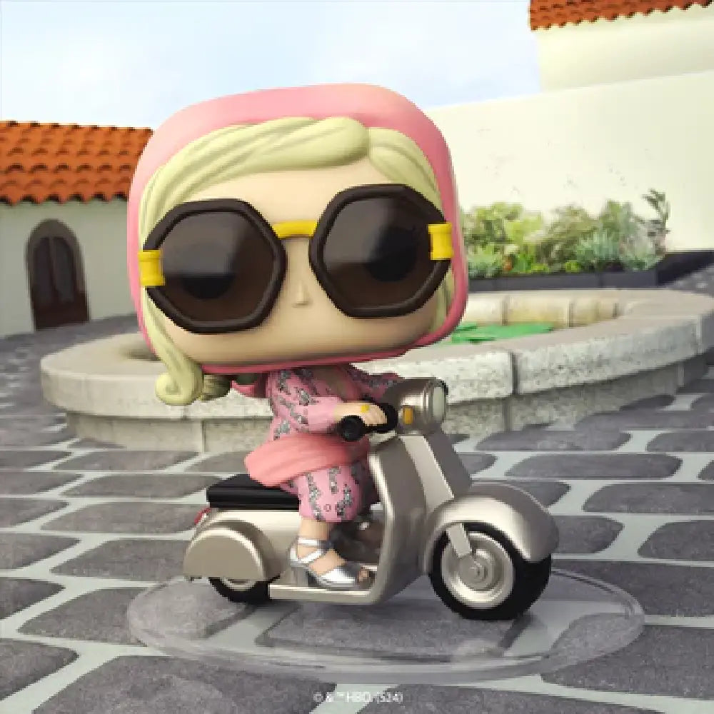 Funko POP Rides: White Lotus - Tanya McQuoid on Scooter F-81205 thumbnail