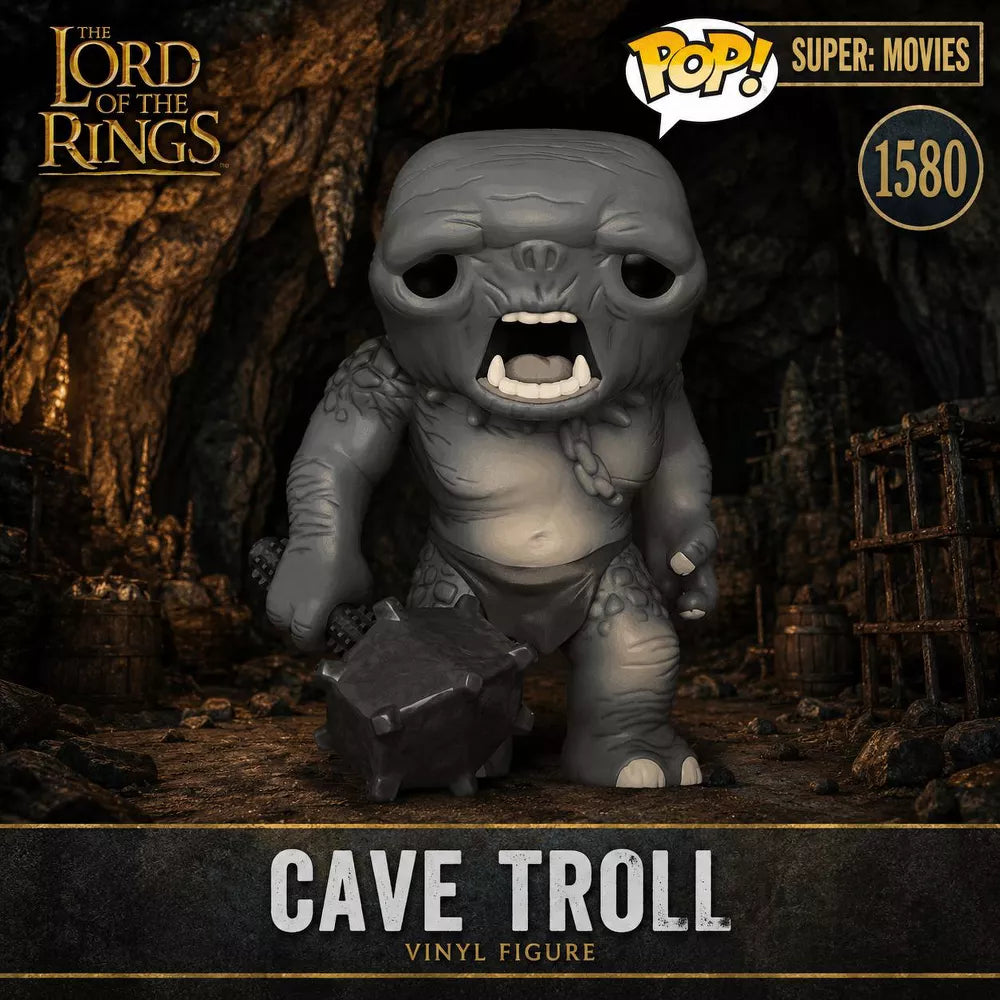 Funko POP! Super Lord of the Rings Cave Troll Vinyl Figure thumbnail