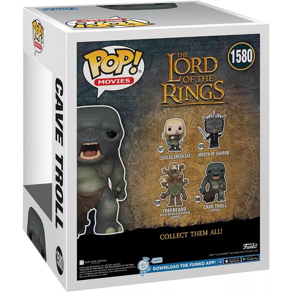 Funko POP! Super Lord of the Rings Cave Troll Vinyl Figure thumbnail