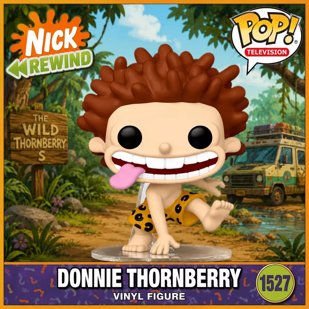 Funko POP! Nick Rewind Donnie Thornberry Figure #1527 #75739 thumbnail