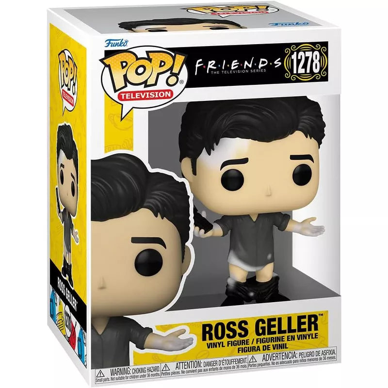 Funko POP! TV: Friends - Ross Geller with Leather Pants Vinyl Figure #1278 #65678 thumbnail