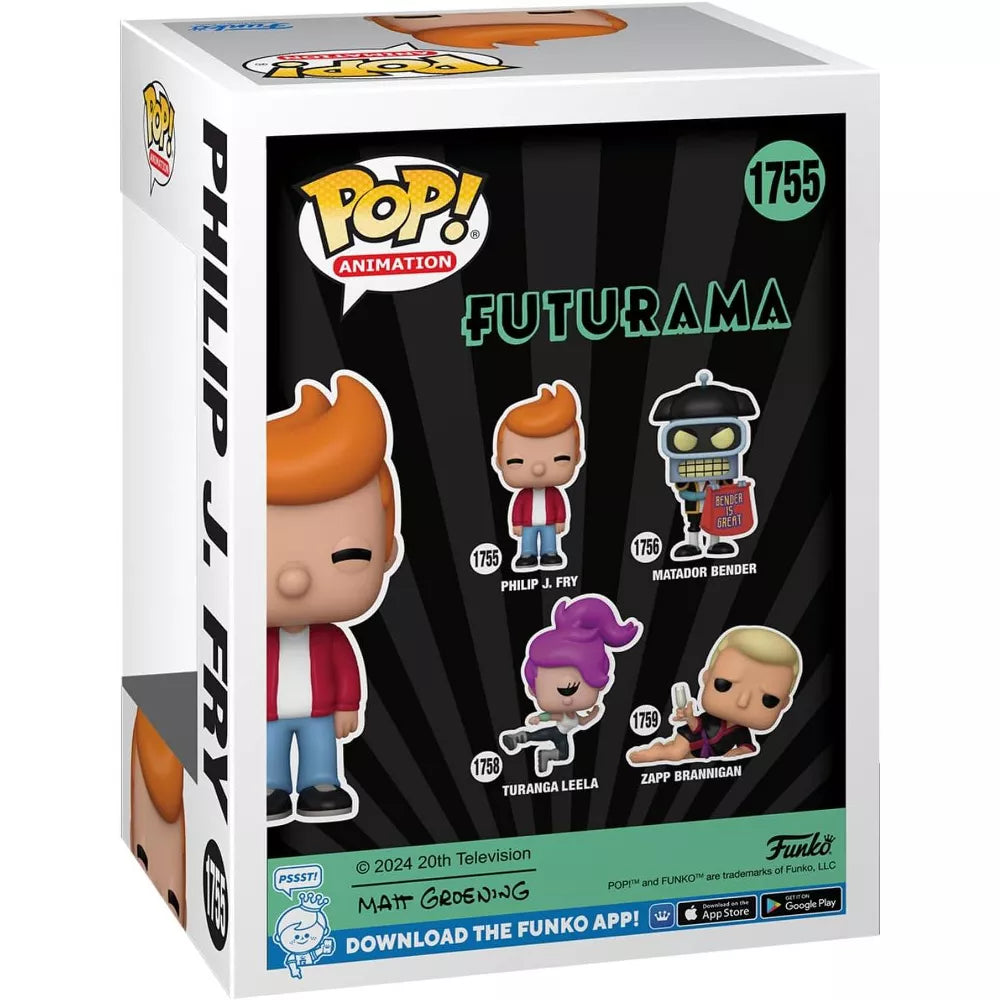 Funko POP! TV: Futurama Fry Vinyl Figure #1755 thumbnail