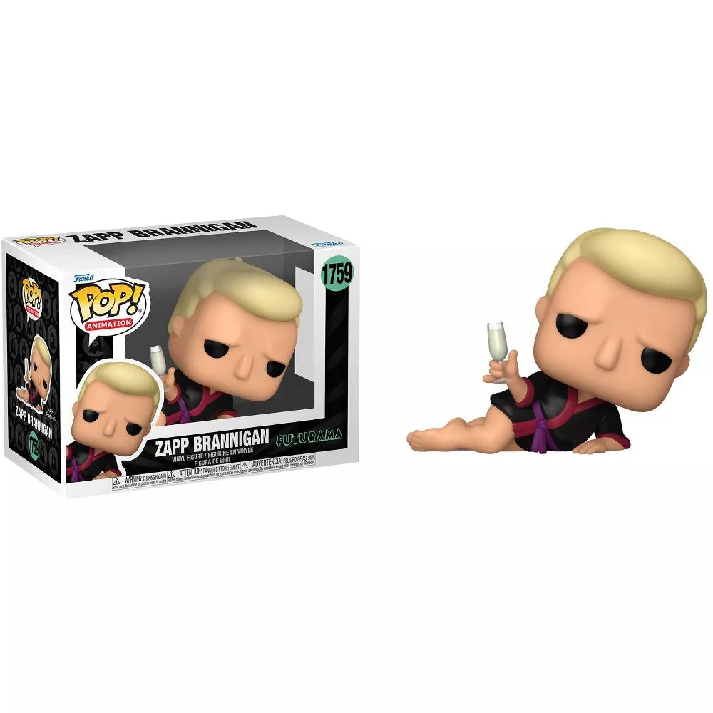Funko POP! Futurama Zapp Brannigan Figure #1759 #80079 thumbnail