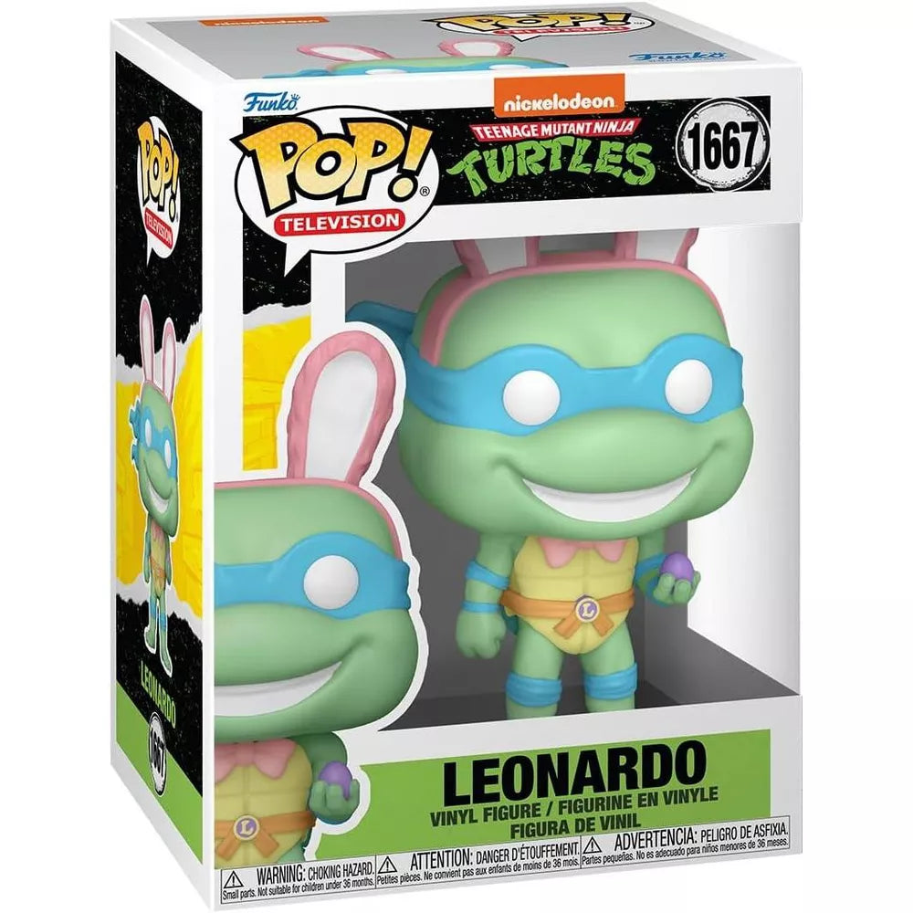 Funko POP! Teenage Mutant Ninja Turtles Easter Leonardo #1667 #86043 thumbnail