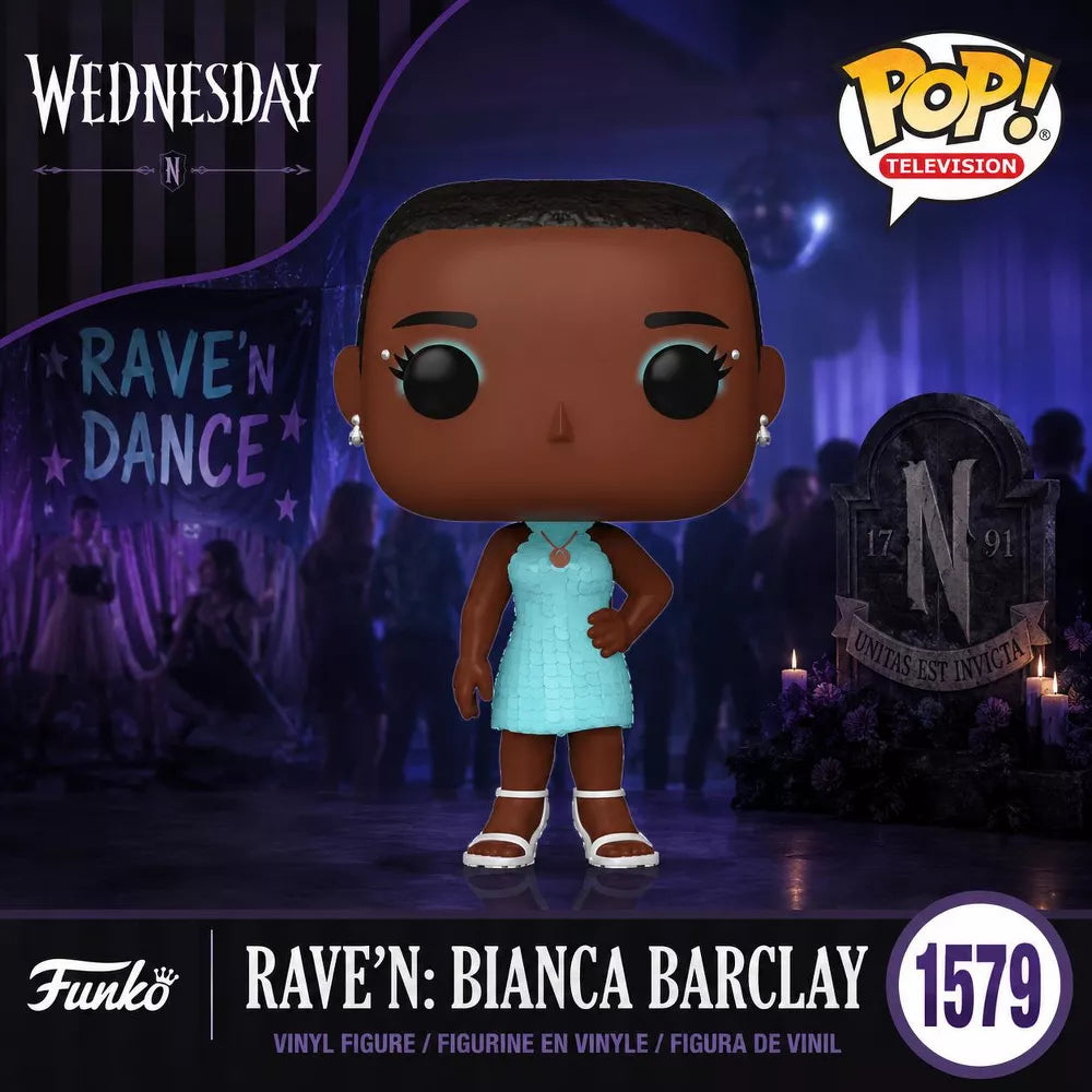 Funko POP! Wednesday Rave'n Bianca Barclay Vinyl Figure thumbnail
