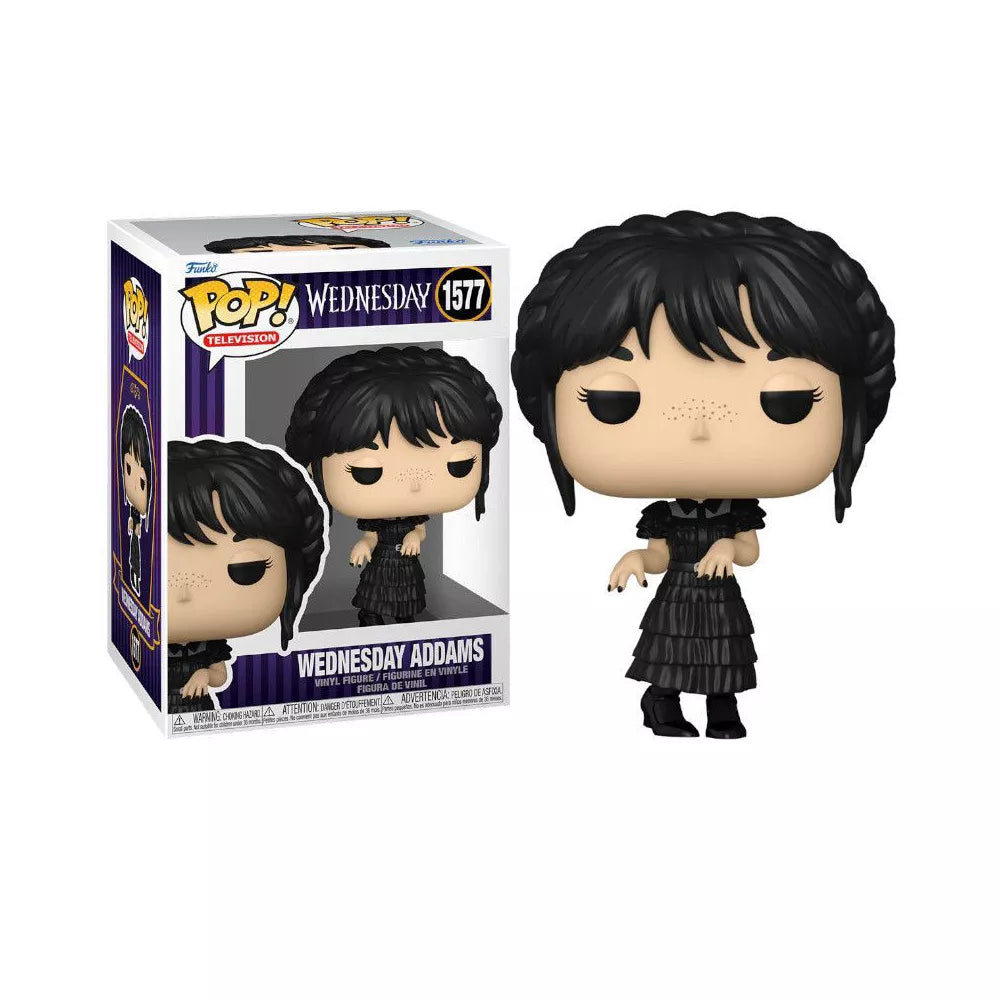 Funko POP! Wednesday Rave'n Wednesday Addams Vinyl Figure thumbnail