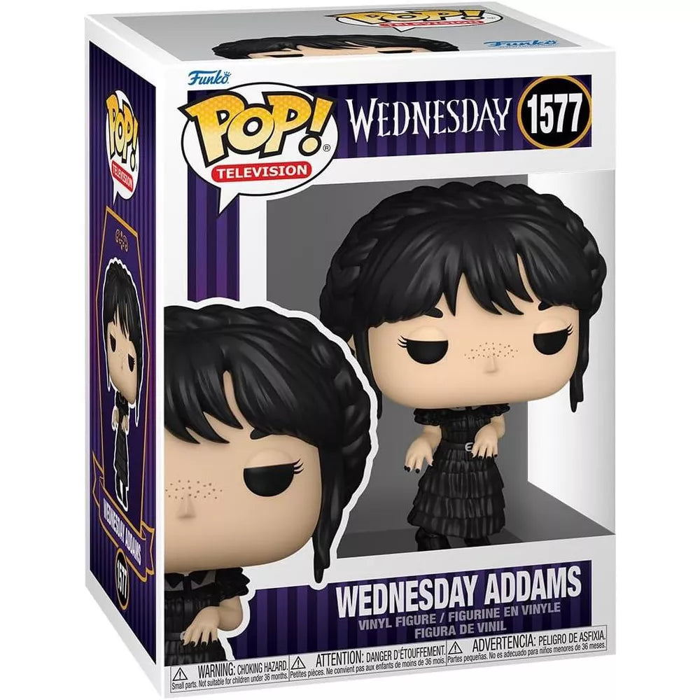 Funko POP! Wednesday Rave'n Wednesday Addams Vinyl Figure thumbnail