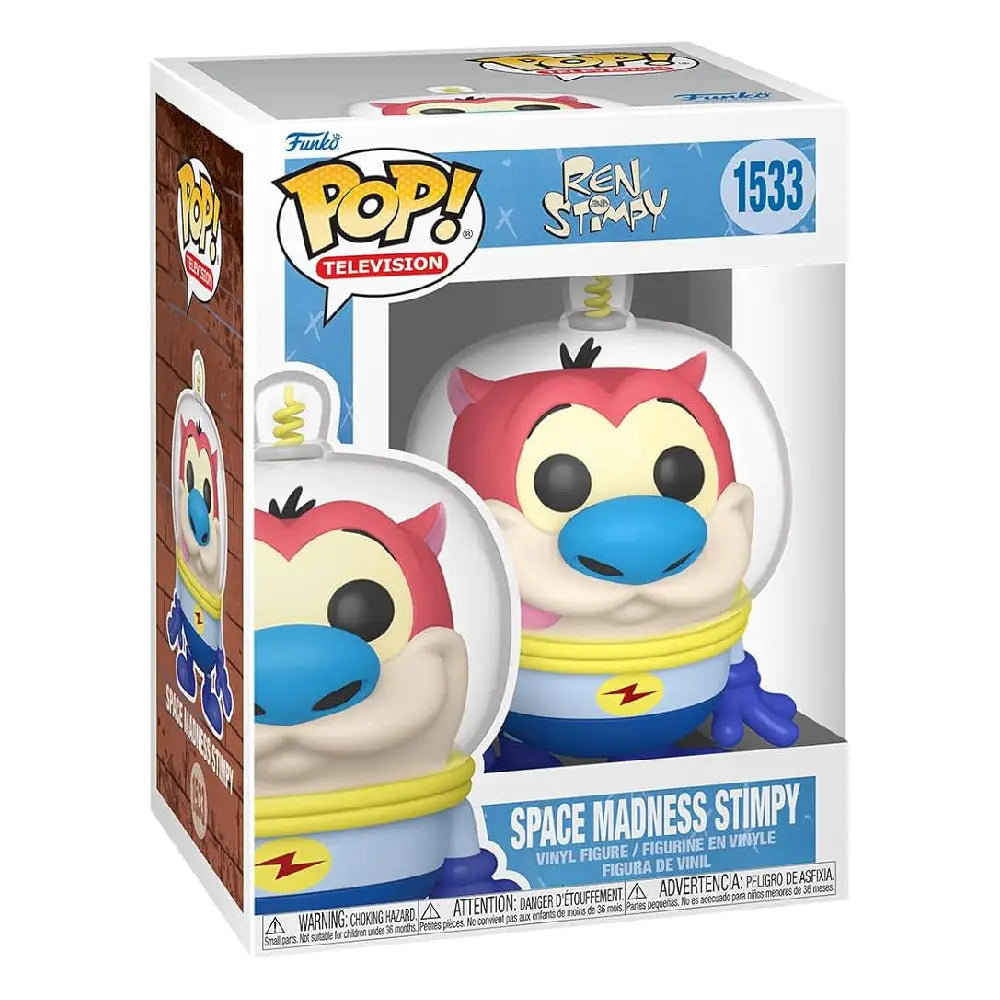 Funko POP! TV: Nick Rewind - Stimpy - (Space Suit) F-75745 thumbnail