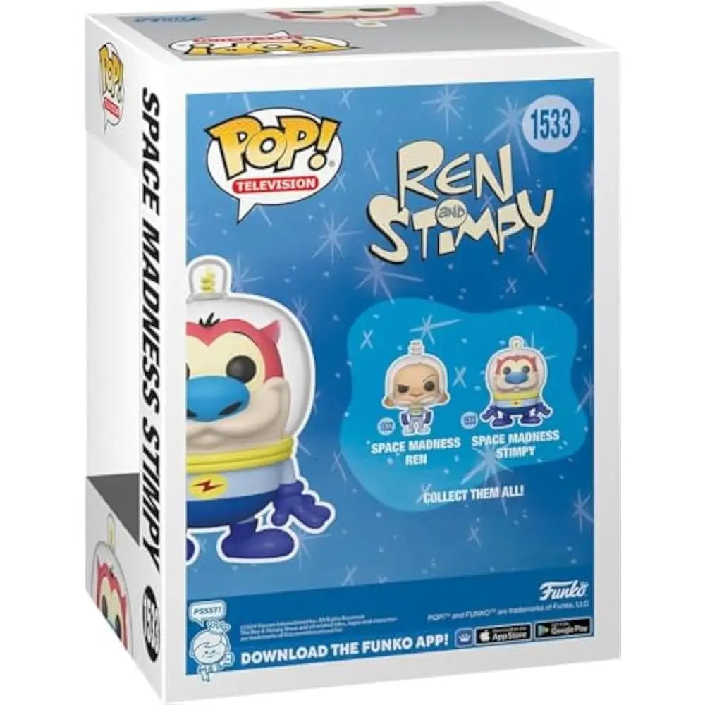 Funko POP! TV: Nick Rewind - Stimpy - (Space Suit) F-75745 thumbnail