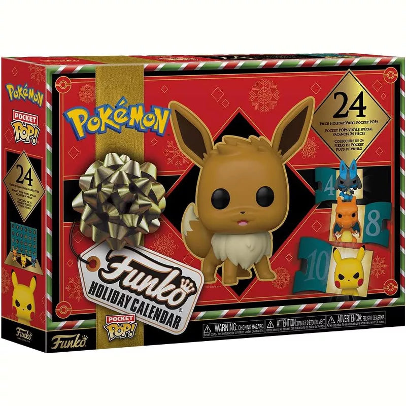 Funko Pocket Pop! Pokemon 24-day Countdown Advent Calendar Mini Figures thumbnail
