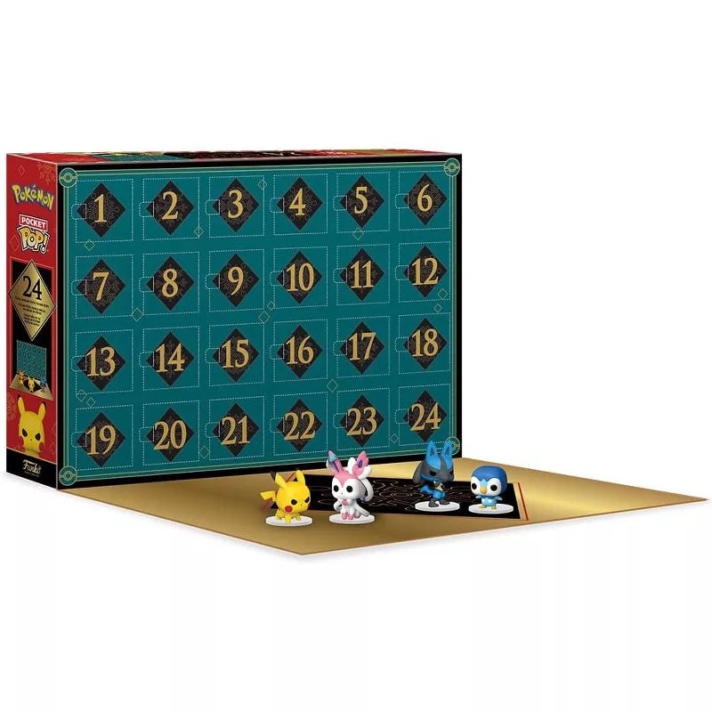 Funko Pocket Pop! Pokemon 24-day Countdown Advent Calendar Mini Figures thumbnail
