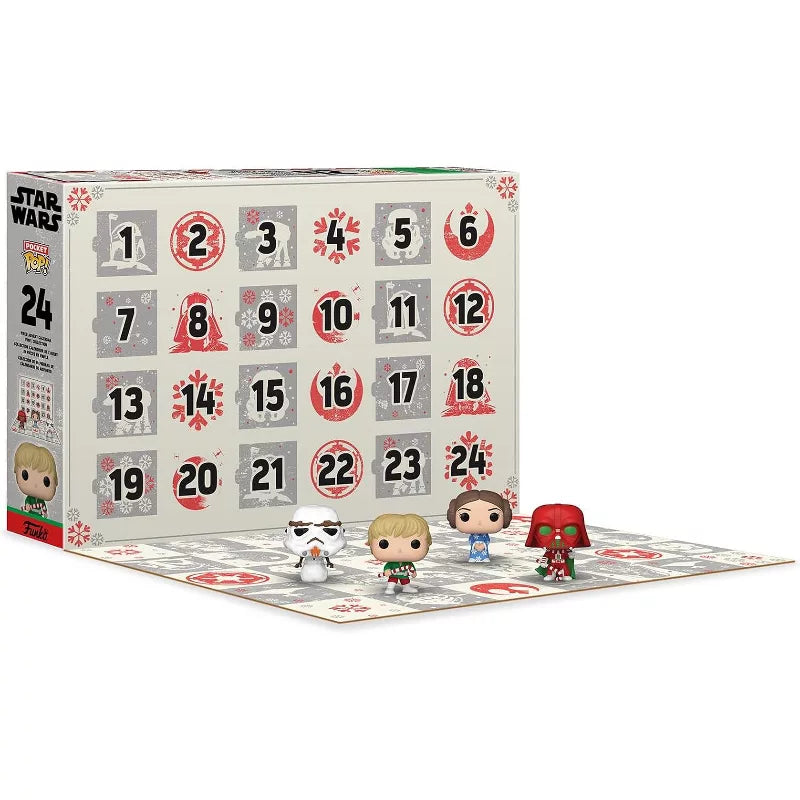 Funko Pocket Pop! Star Wars 24-day Countdown Advent Calendar Mini Figures thumbnail