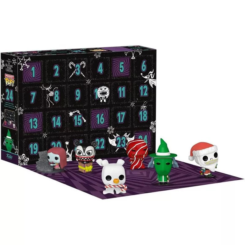 Funko Pocket Pop! The Nightmare Before Christmas 24-day Countdown Advent Calendar Mini Figures thumbnail