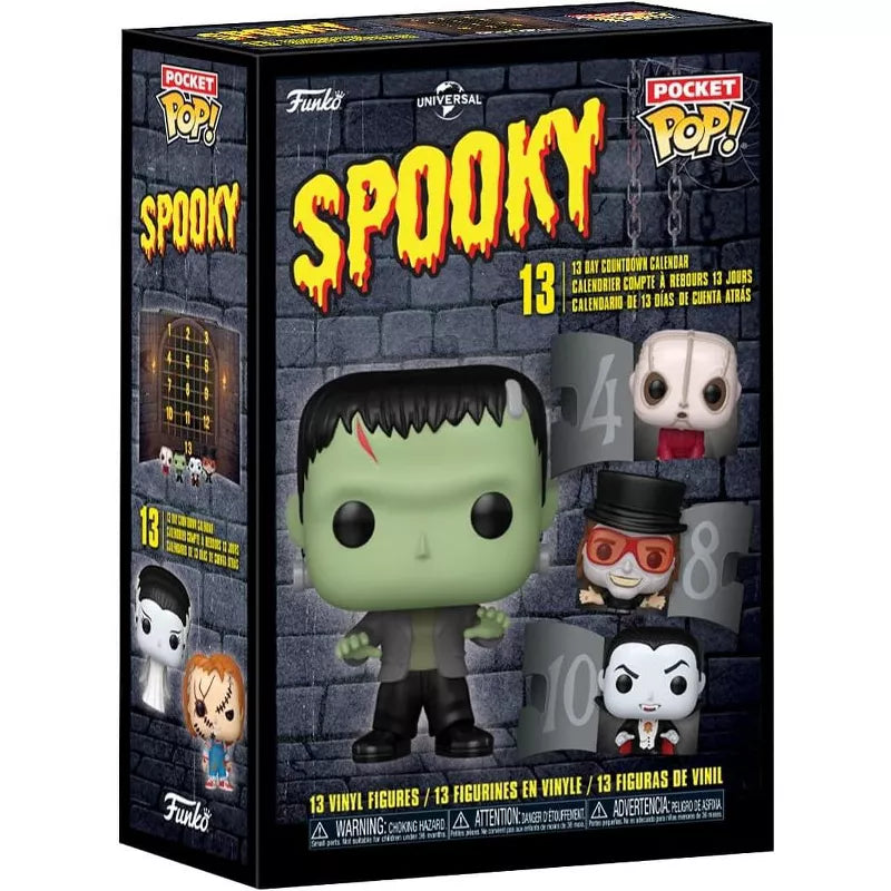 Funko Pocket Pop! Universal Spooky 13-day Countdown Advent Calendar Mini Figures