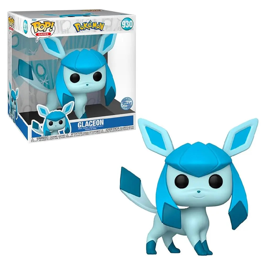 Funko Pokemon - Glaceon Pop!  10 Inch EXCLUSIVE  F-68378 thumbnail