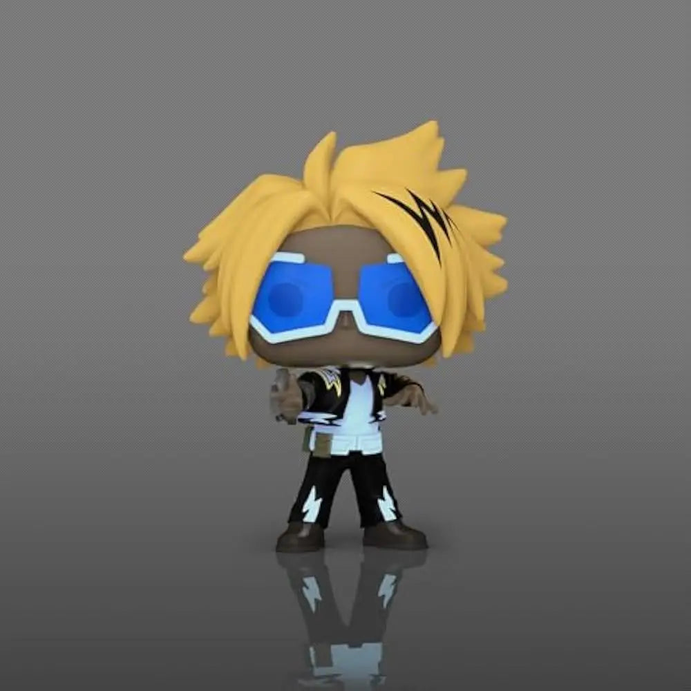 Funko! Pop Animation: My Hero Academia - Denki Kaminari (Glow in The Dark) Amazon Exclusive. This limited edition collectible showcases Denki Kaminari, the electrifying hero-in-training from the popular anime My Hero Academia. F-69214 thumbnail