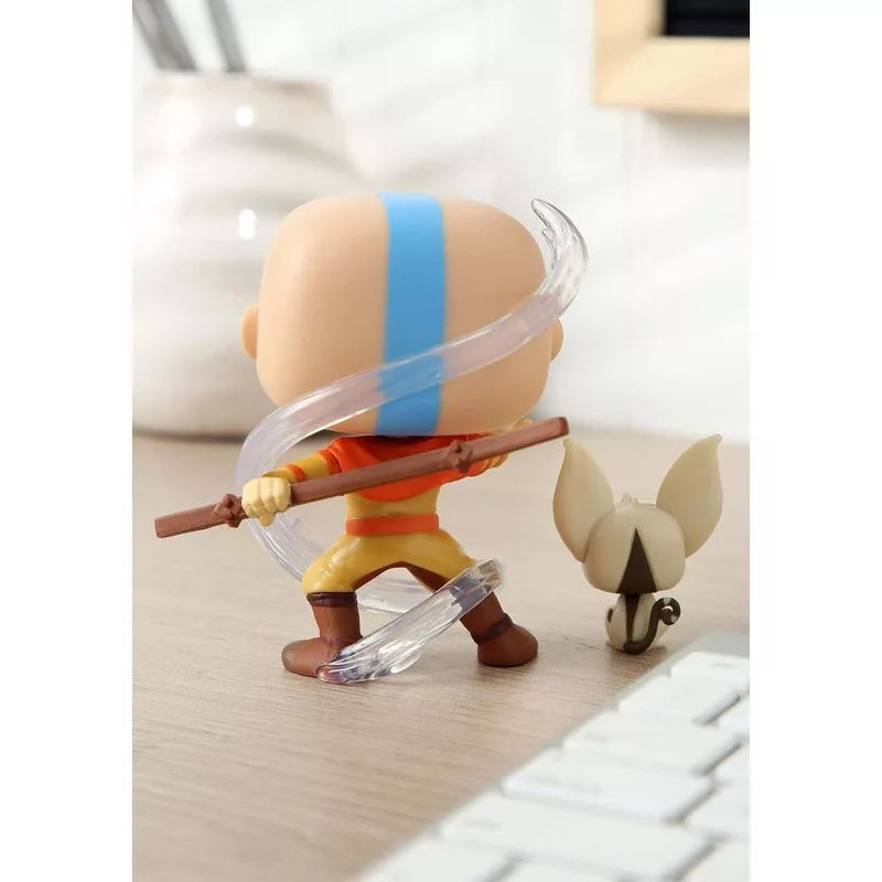 Funko Pop! Animation: Avatar - Aang with Momo Vinyl Figure #534 #36463 thumbnail