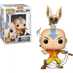 Funko Pop! Animation: Avatar - Aang with Momo Vinyl Figure #534 #36463