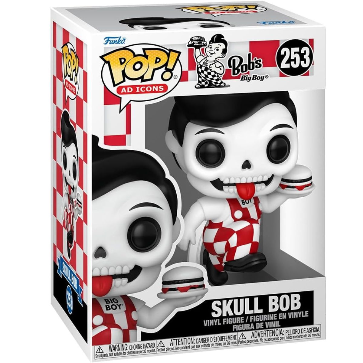 Funko Pop! AD Icons: Bob's Big Boy – Skull Bob – Vinyl Figure thumbnail