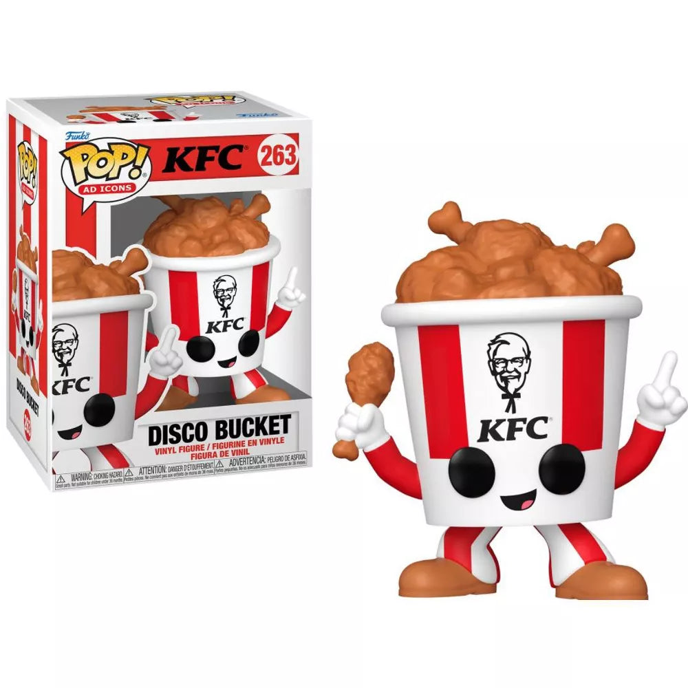 Funko POP! KFC Disco Bucket Figure #263 #90690 thumbnail