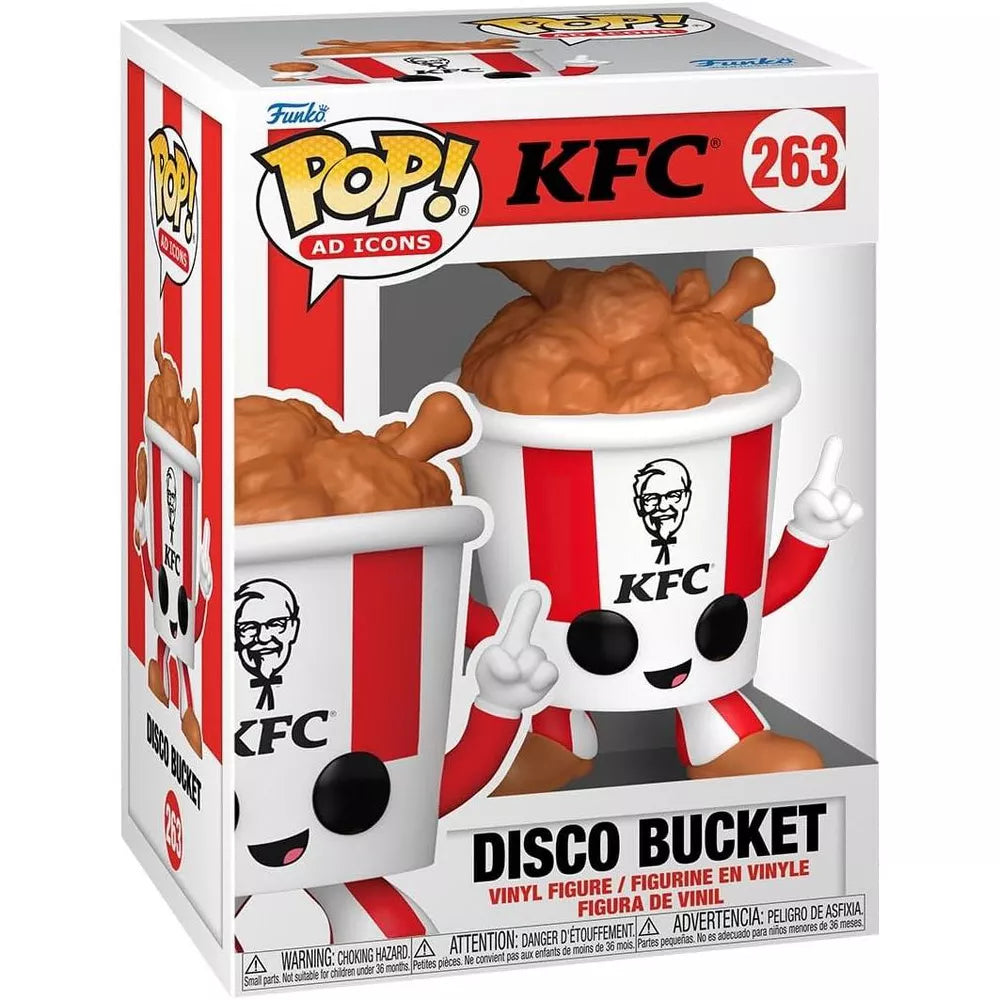 Funko POP! KFC Disco Bucket Figure #263 #90690 thumbnail