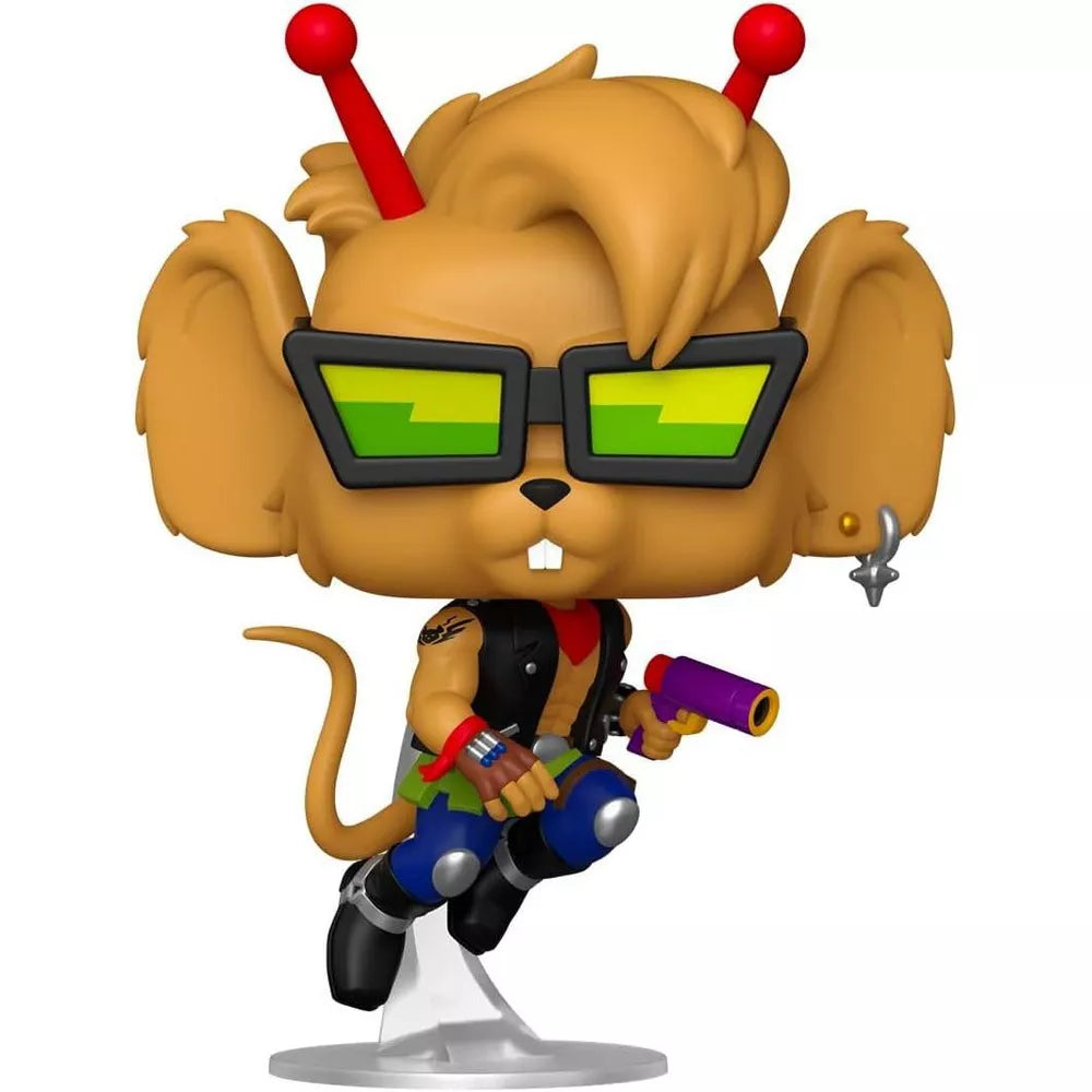 Funko POP! Biker Mice from Mars Throttle Vinyl Figure #1937 #83998 thumbnail