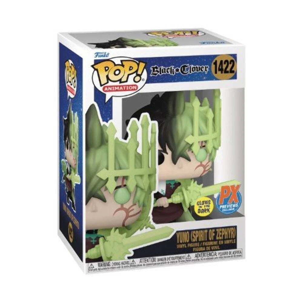 Funko Pop! Animation: Black Clover – Yuno (Spirit of Zephyr) Vinyl Figure thumbnail