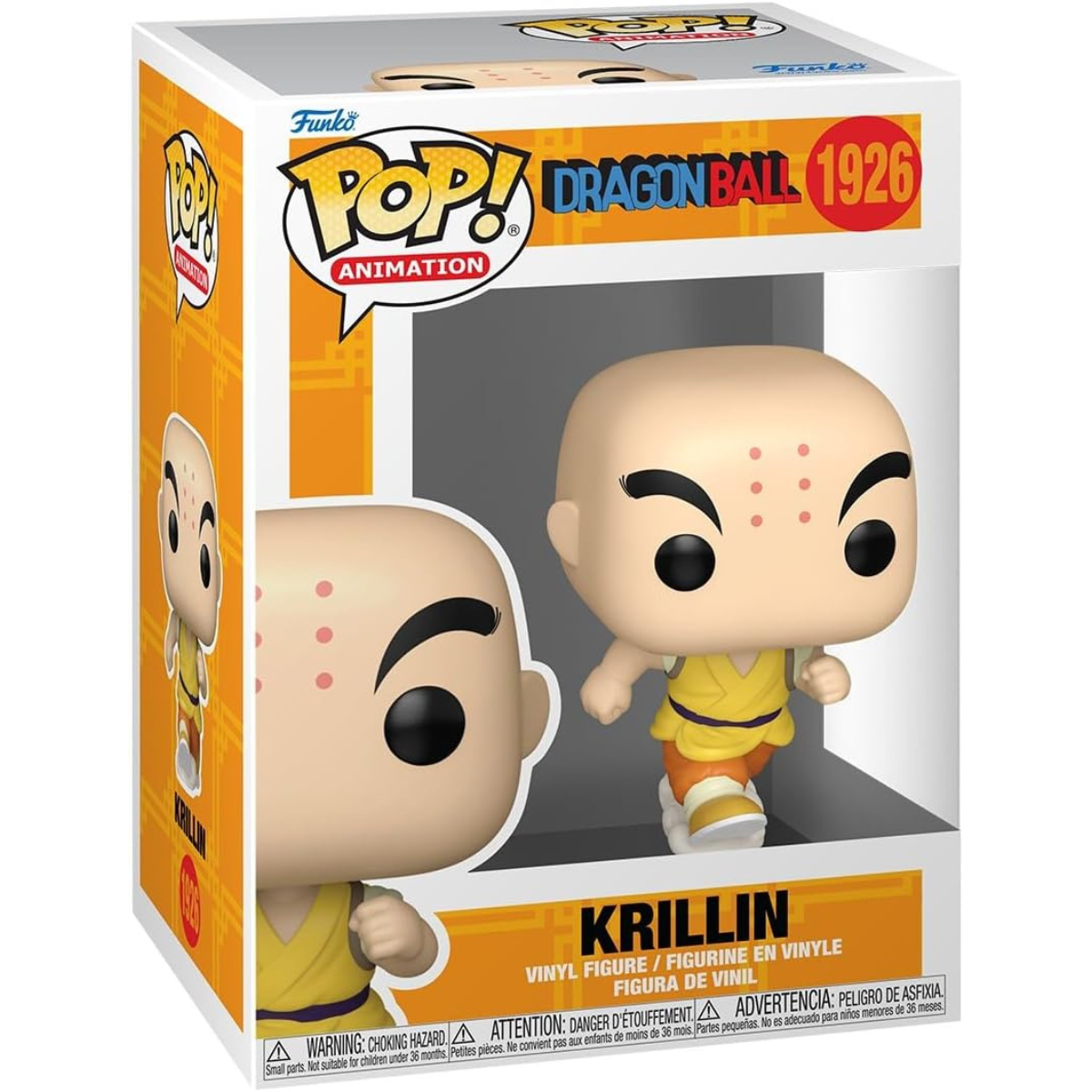 Funko Pop! Animation: Dragon Ball – Krillin Vinyl Figure Collectible thumbnail