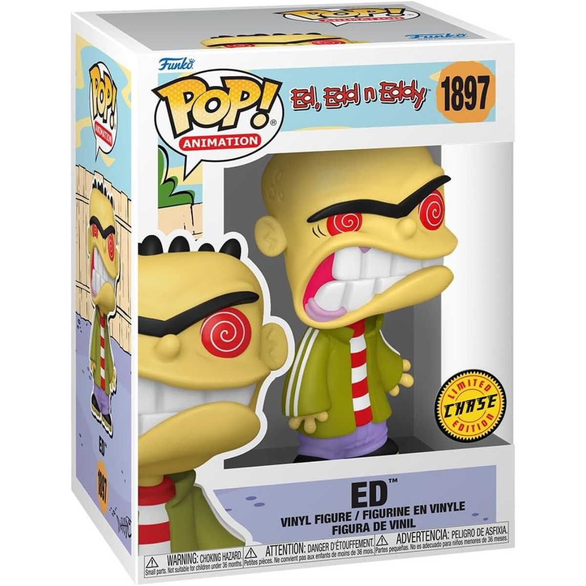 Funko Pop! Animation: Ed, Edd n Eddy – Eddy Vinyl Figure Collectible thumbnail