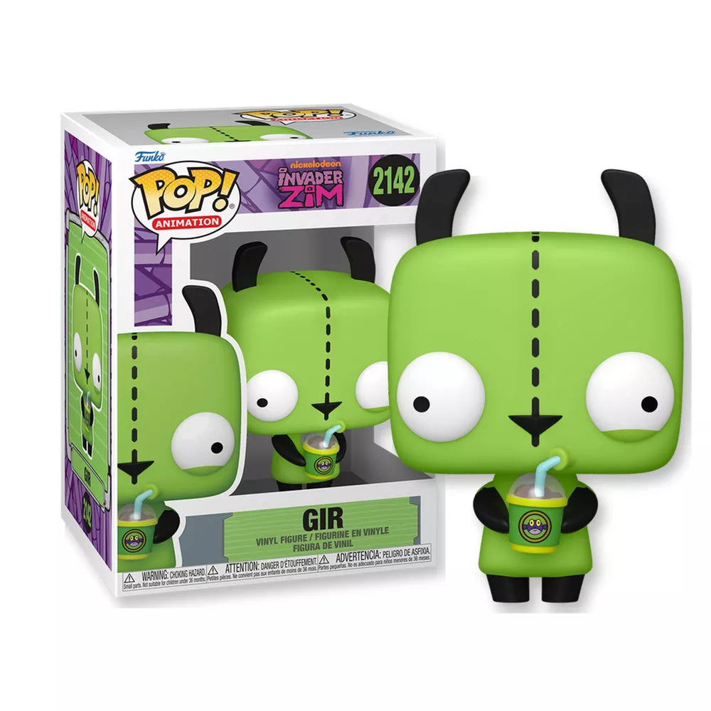 Funko Pop! Animation: Invader Zim - Gir - Vinyl Figure #2142 #86560 thumbnail