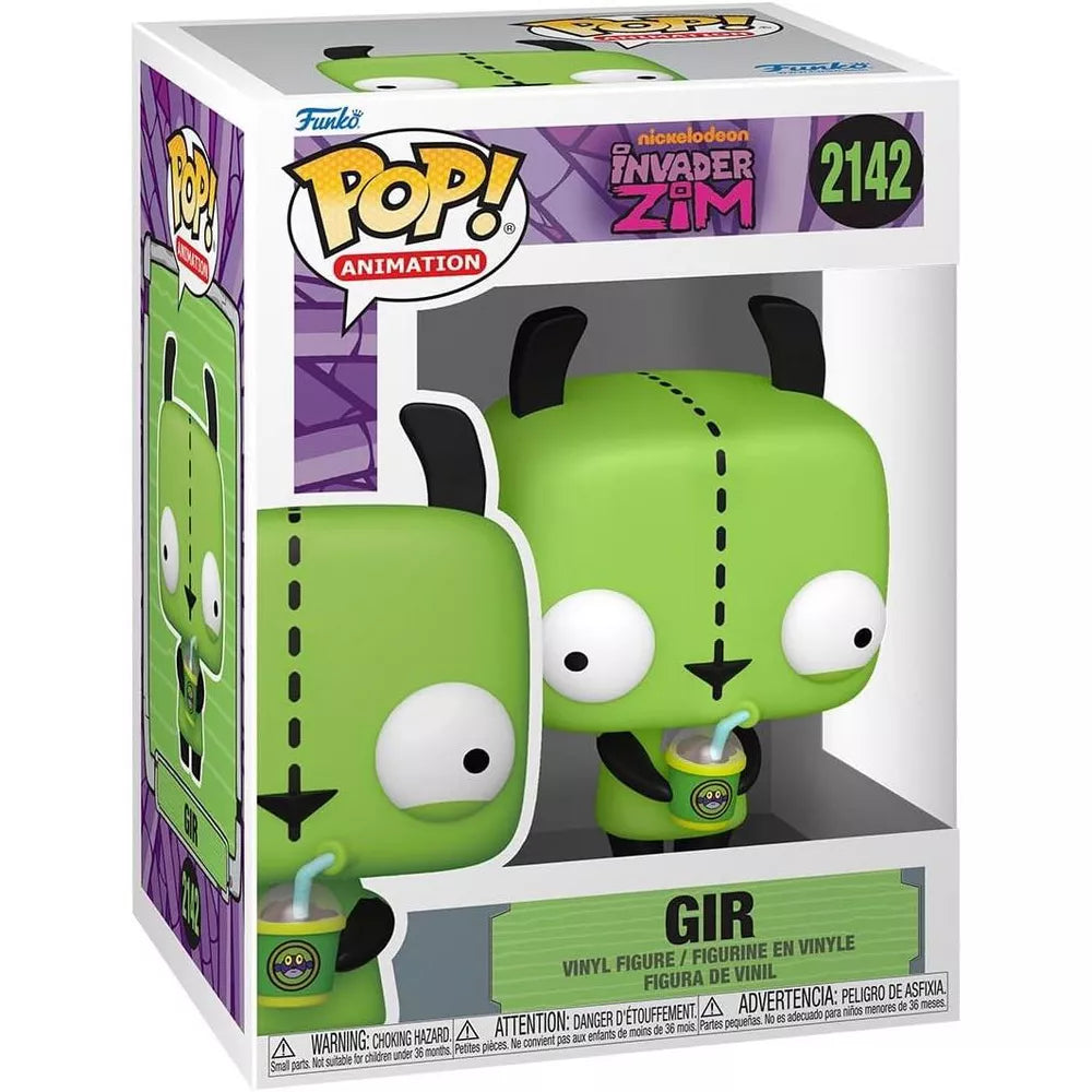 Funko Pop! Animation: Invader Zim - Gir - Vinyl Figure #2142 #86560 thumbnail
