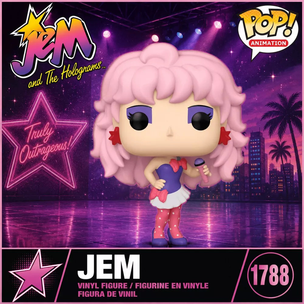 Funko POP! Jem & The Holograms Jem Figure #1788 #83732 thumbnail
