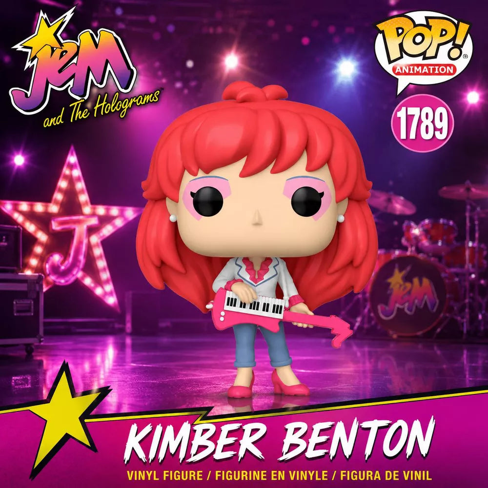 Funko POP! Jem and the Holograms Kimber Benton Vinyl Figure thumbnail