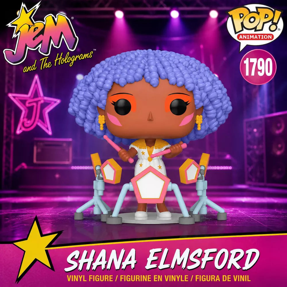Funko POP! Jem and the Holograms Shana Elmsford Vinyl Figure thumbnail
