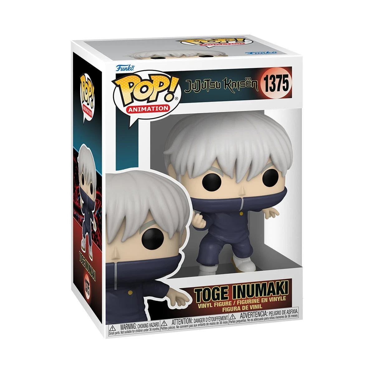 Funko Pop! Animation: Jujutsu Kaisen – Toge Inumaki Vinyl Figure | Cursed Speech Sorcerer Collectible thumbnail