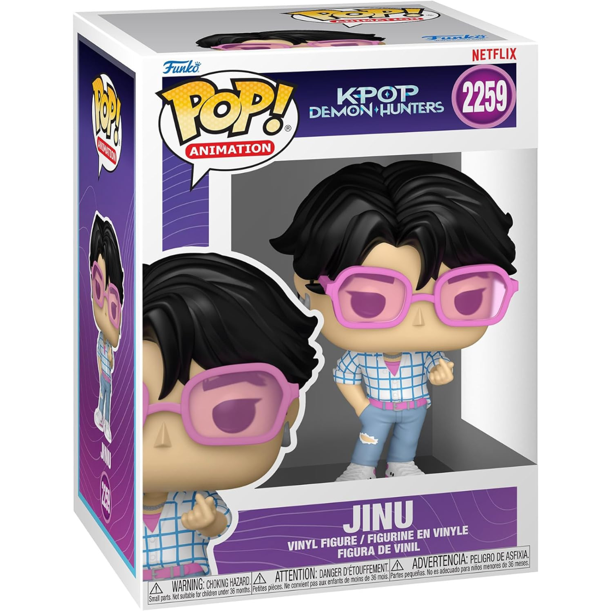 Funko Pop! Animation: Kpop Demon Hunters – Jinu Vinyl Figure thumbnail