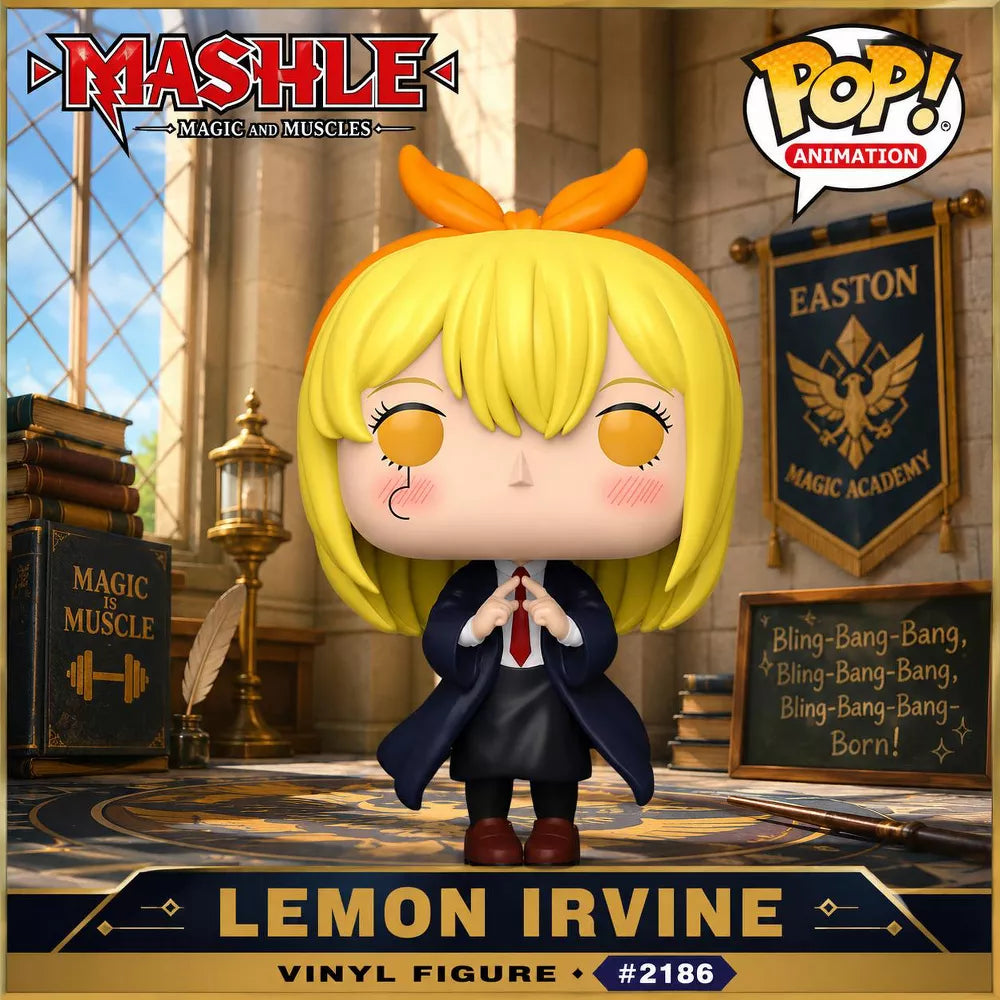 Funko POP! Mashle Lemon Irvine Vinyl Figure #2186 #90612 thumbnail