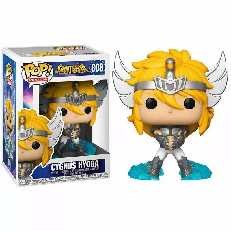 Funko Pop! Animation: Saint Seiya – Cygnus Hyoga Vinyl Figure #808 Collectible Display Toy (#47688) thumbnail