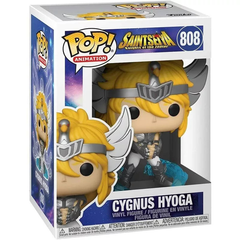 Funko Pop! Animation: Saint Seiya – Cygnus Hyoga Vinyl Figure #808 Collectible Display Toy (#47688) thumbnail