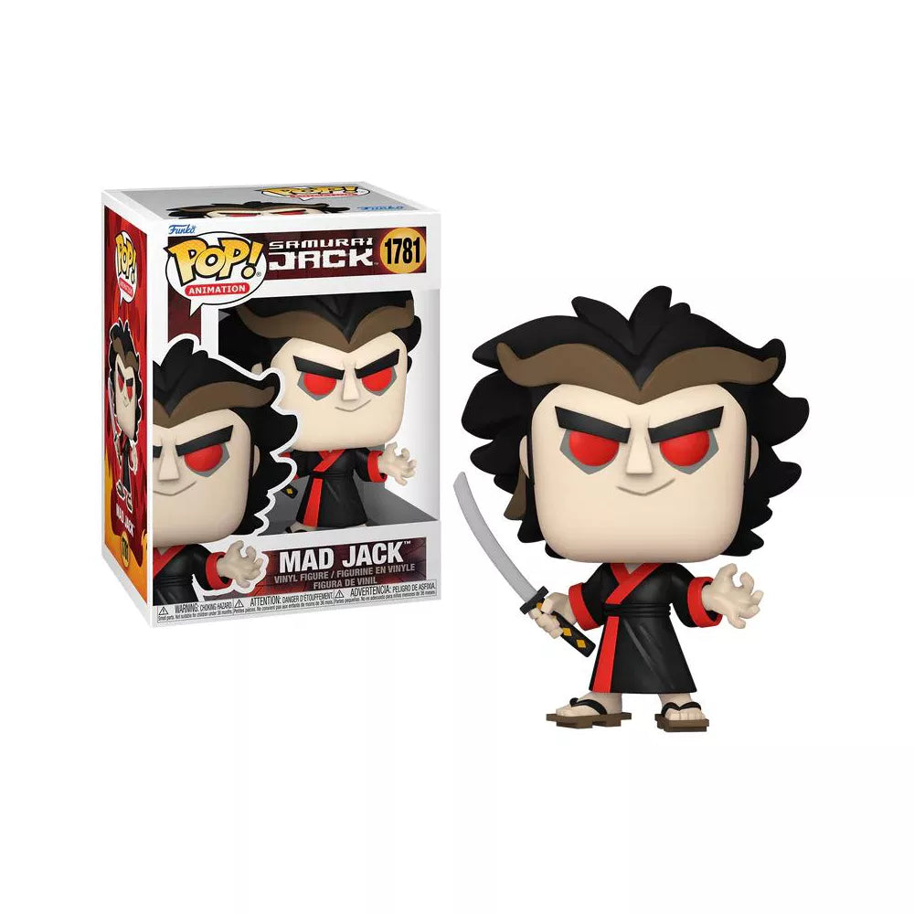 Funko POP! Samurai Jack Mad Jack Vinyl Figure #1781 #83466 thumbnail