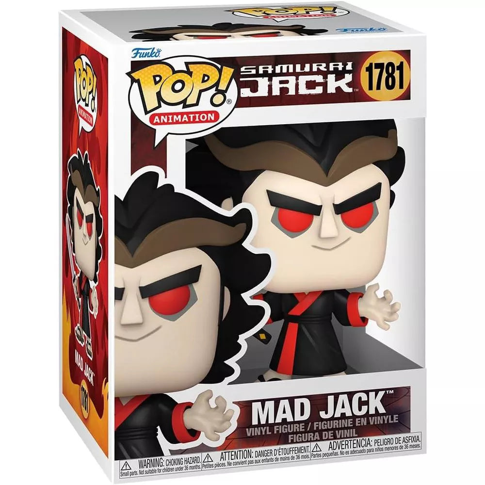 Funko POP! Samurai Jack Mad Jack Vinyl Figure #1781 #83466 thumbnail