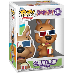 Funko Pop! Animation: Scooby Doo – Scooby Doo with 3D Glasses Vinyl Figure