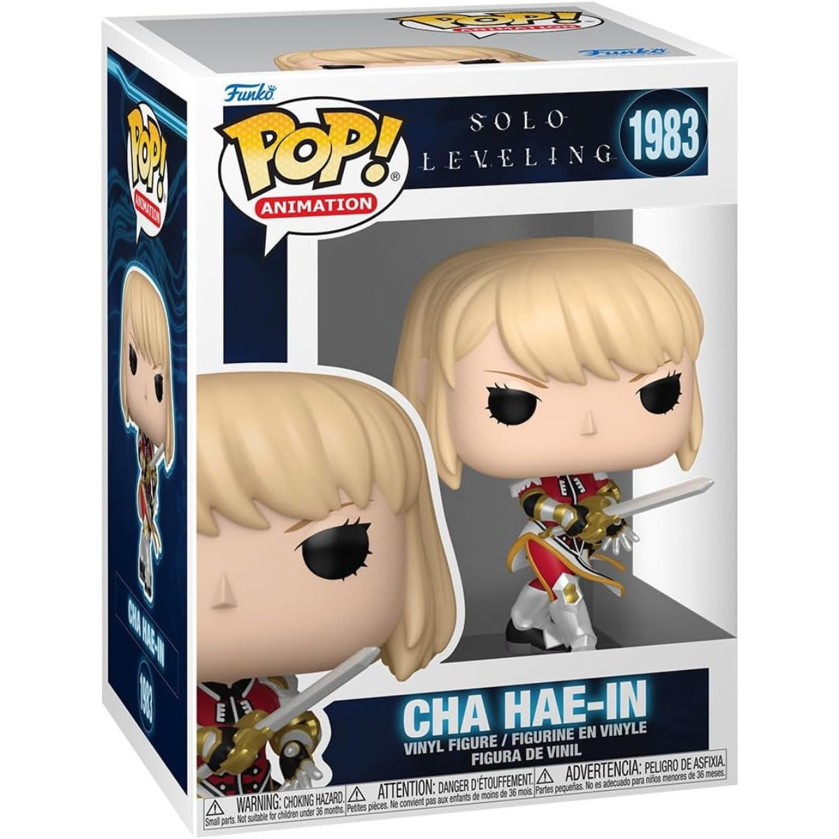 Funko Pop! Animation: Solo Leveling – Cha Hae-in Vinyl Collectible Figure thumbnail