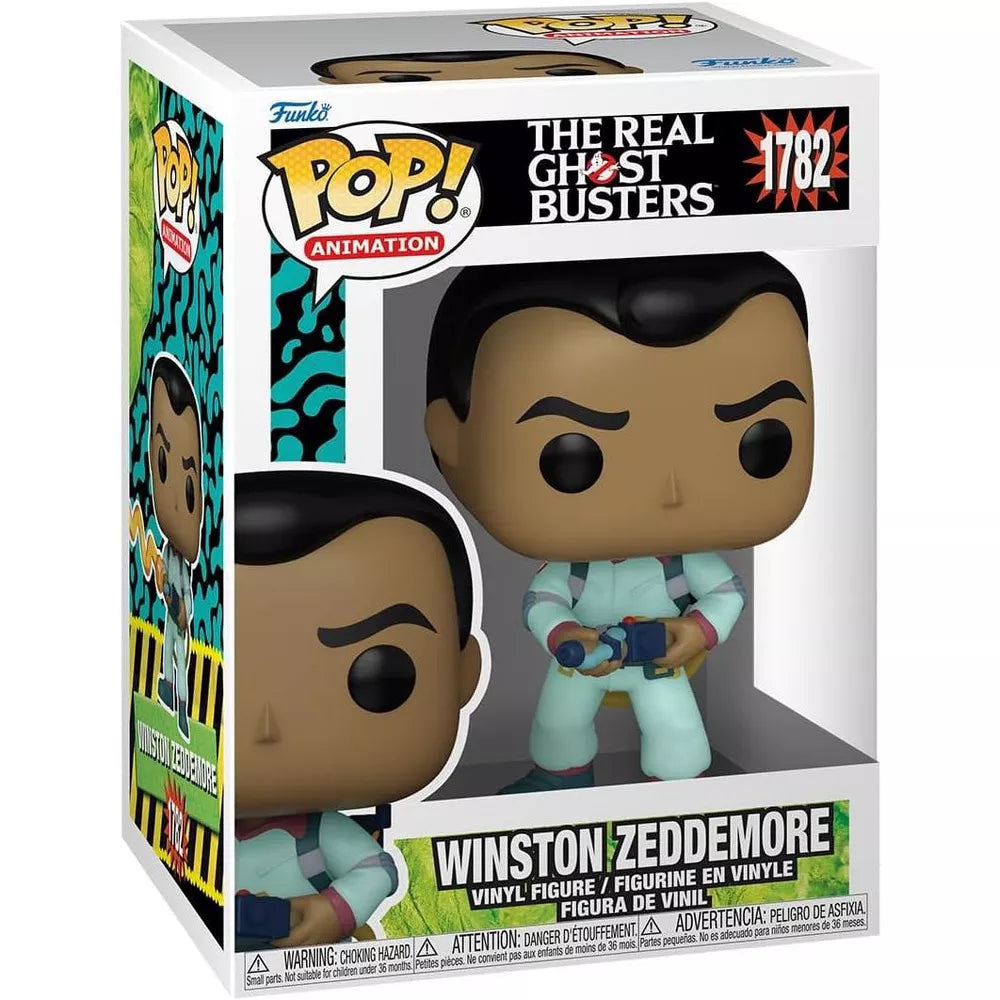 Funko POP! The Real Ghostbusters Winston Figure #1782 #83473 thumbnail