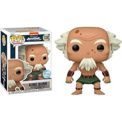 Funko Pop! Animation: Avatar The Last Airbender - King Bumi  Exclusive. Invite Pop! King Bumi into your Avatar: The Last Airbender collection and let this eccentric ruler help guide Aang along his path as the Avatar. F-73692