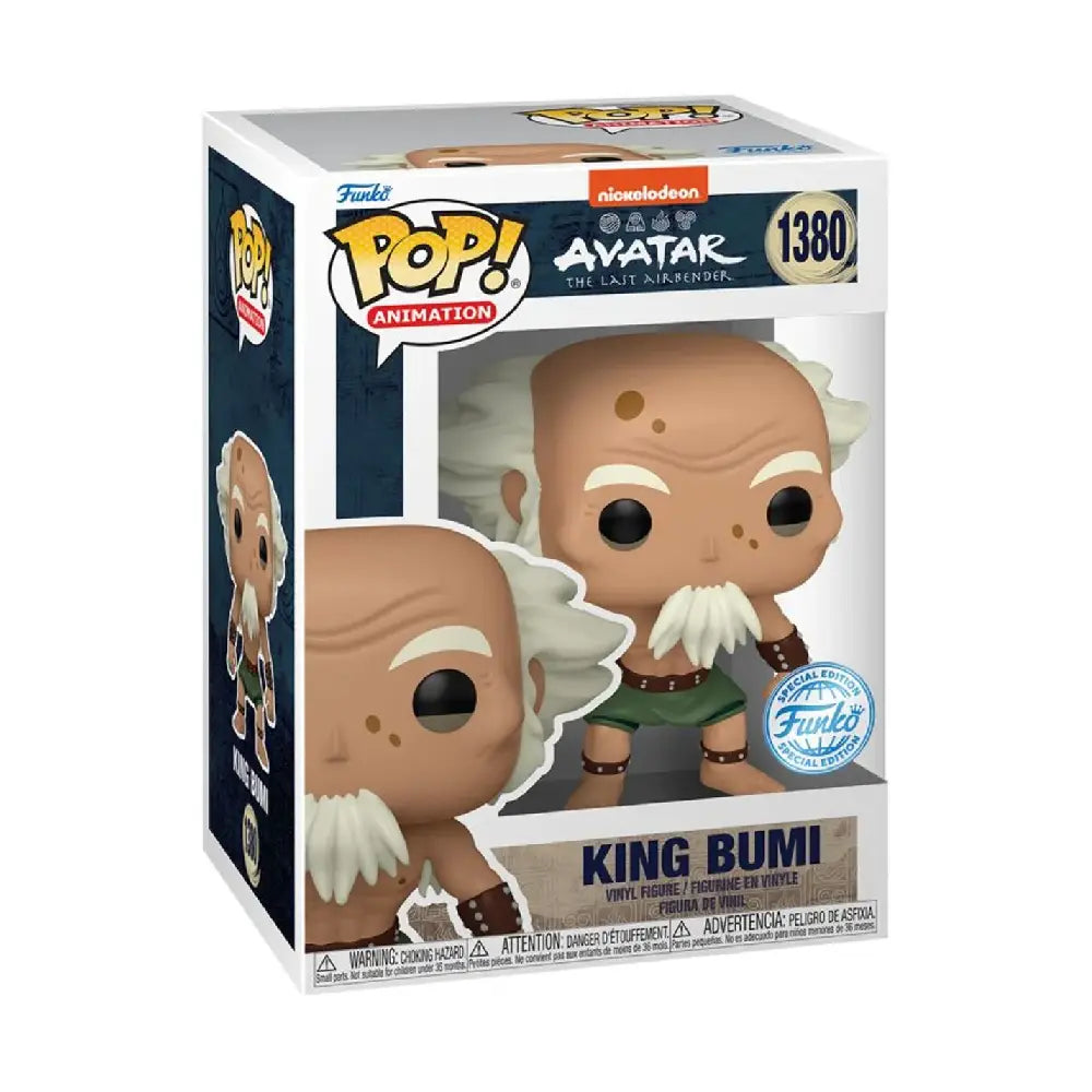 Funko Pop! Animation: Avatar The Last Airbender - King Bumi  Exclusive. Invite Pop! King Bumi into your Avatar: The Last Airbender collection and let this eccentric ruler help guide Aang along his path as the Avatar. F-73692 thumbnail