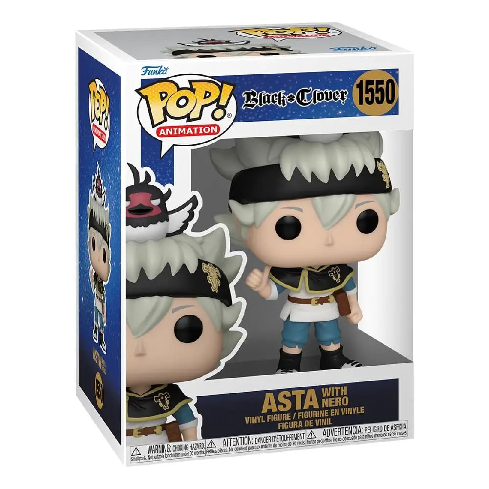 Funko Pop! Animation: Black Clover - Asta with Nero F-72115 thumbnail
