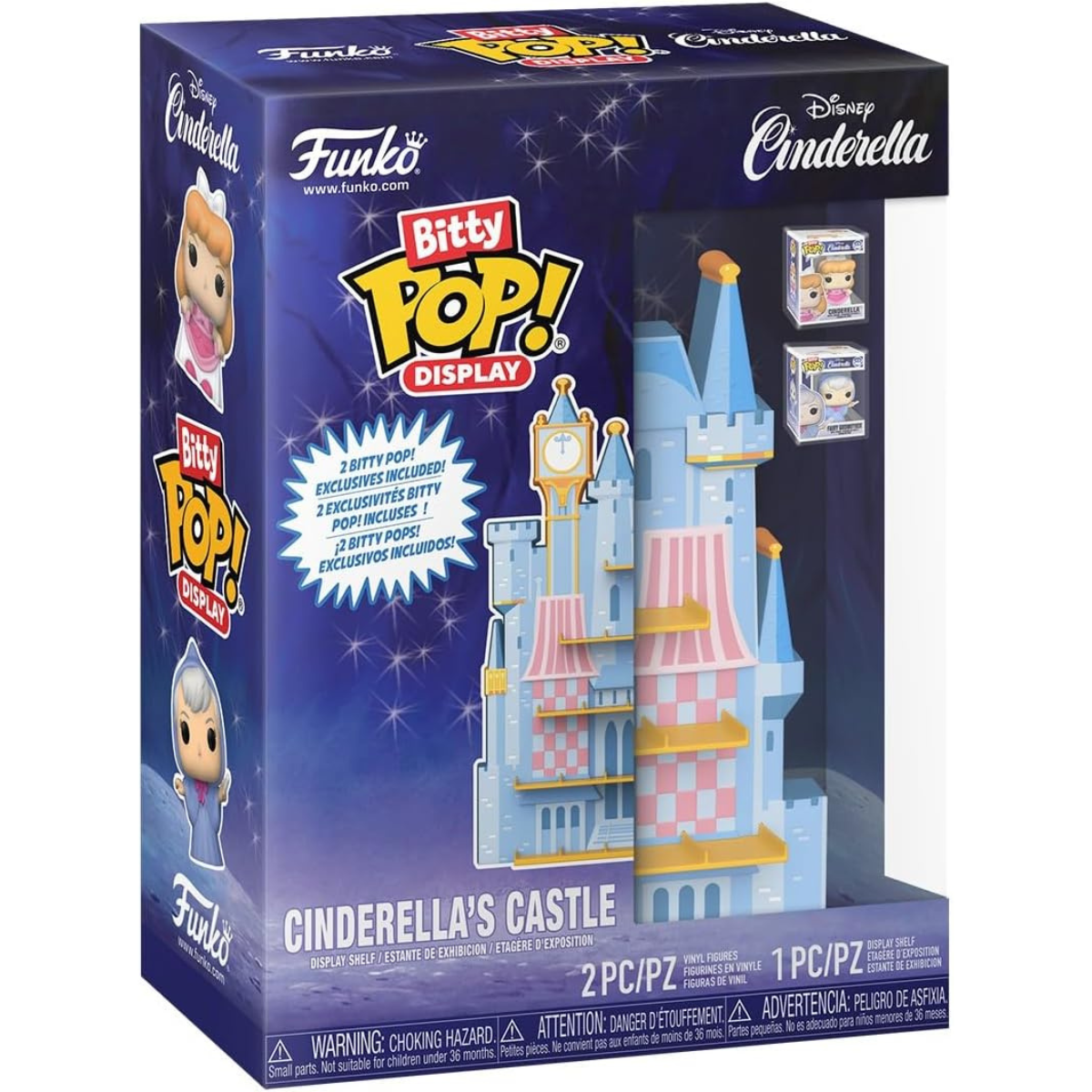 Funko Pop! Bitty Display: Cinderella’s Castle Vinyl Collectible thumbnail