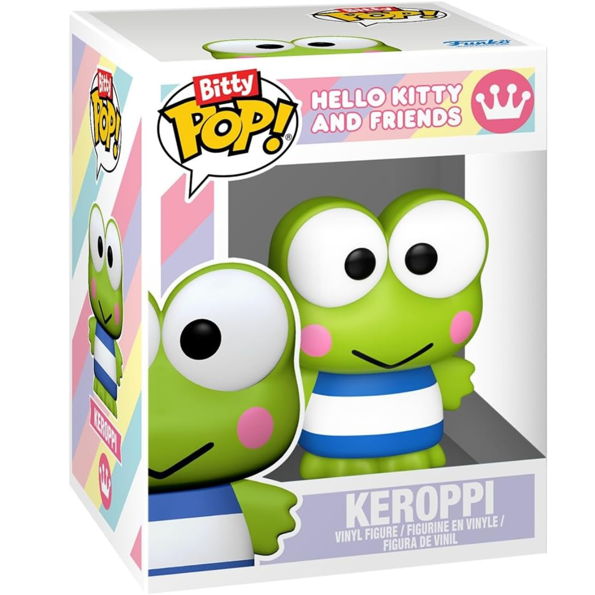 Funko Pop! Bitty: Sanrio – Keroppi, Hello Kitty (Unicorn Party), Pochacco, and Chase Mini Figures thumbnail